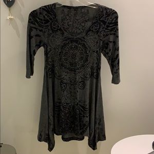 Emma Rose beautiful Studded long sleeve dress